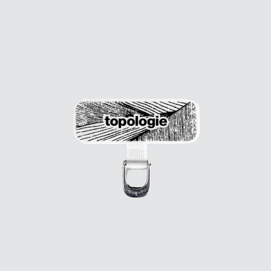 Topologie Phone Strap Adapter Grey D-Ring