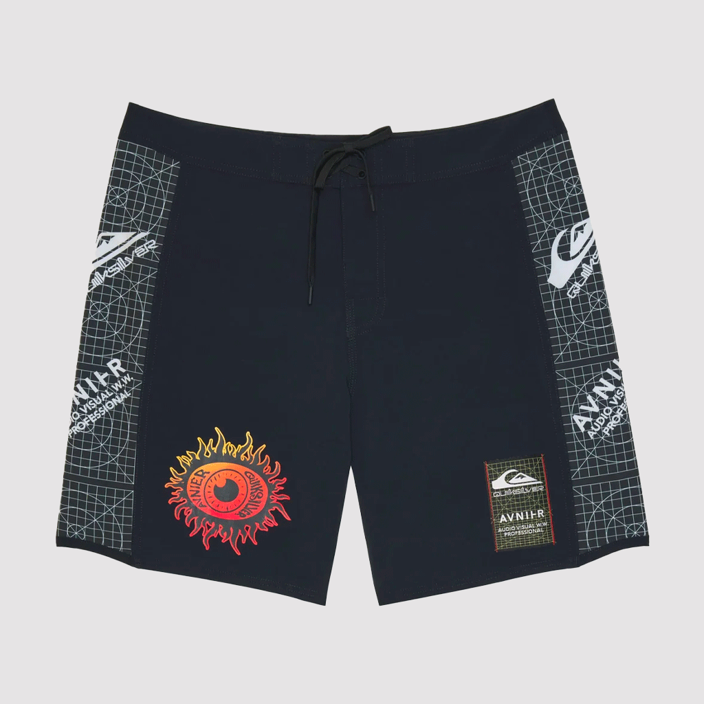 Blur Boardshort Black Avnier Quiksilver