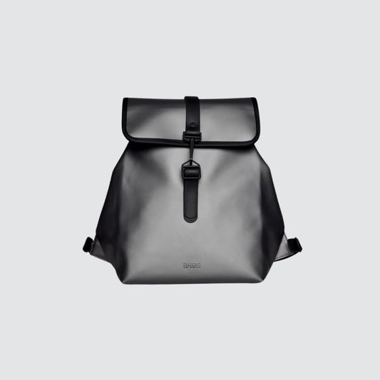 Bucket Backpack Metallic Grey