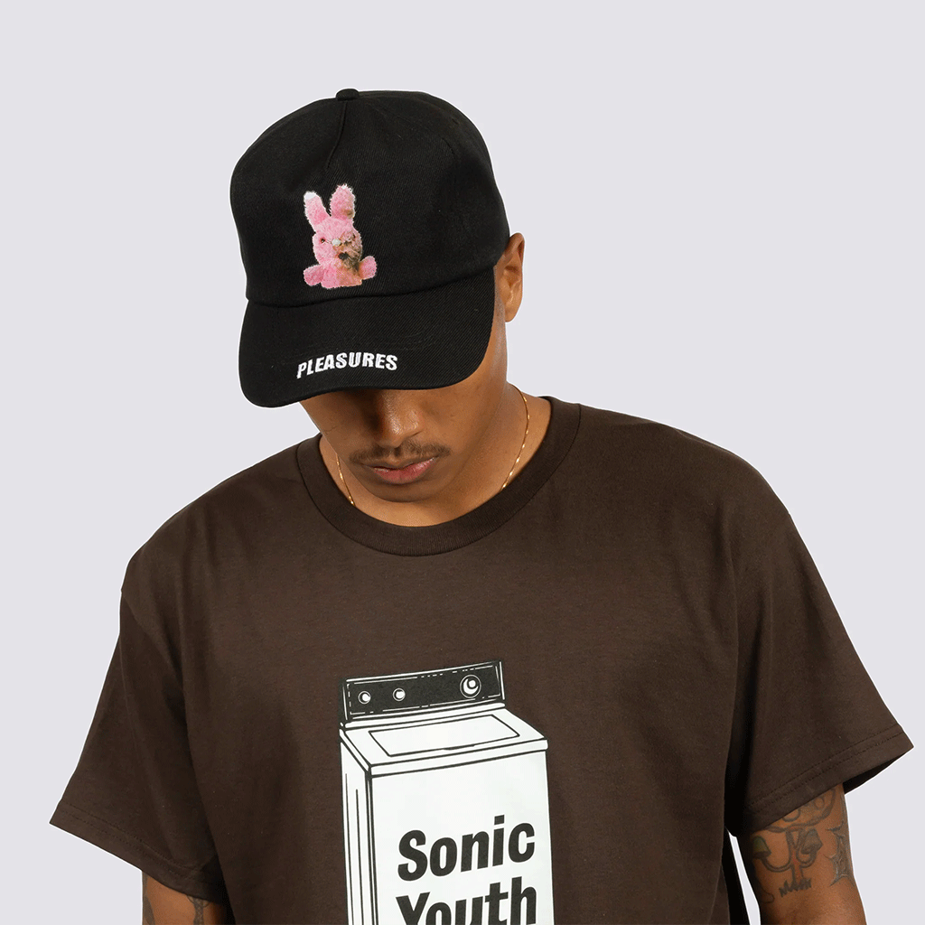 Bunny Snapback Black