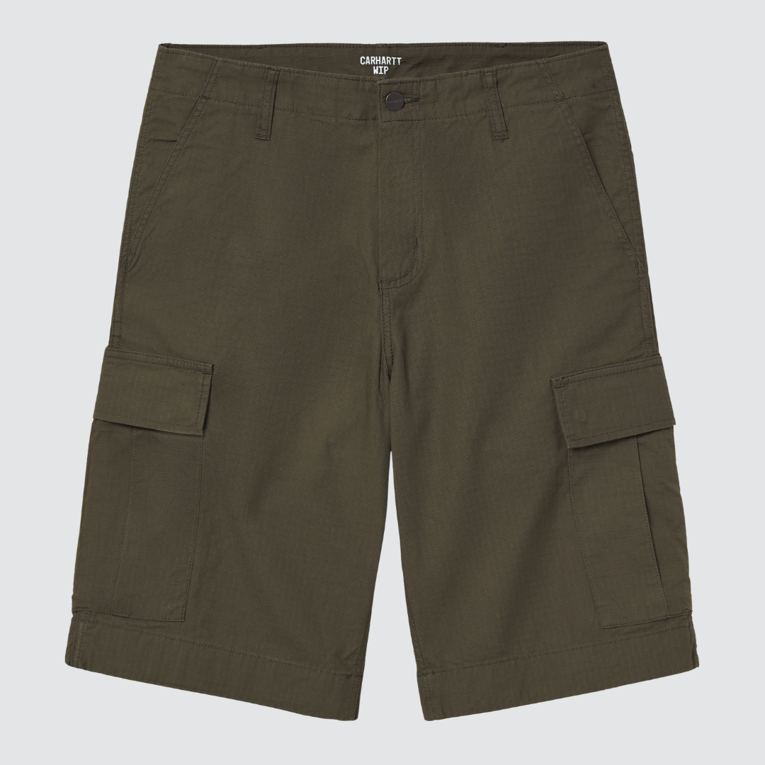 Regular Cargo Short Cypress Rinsed