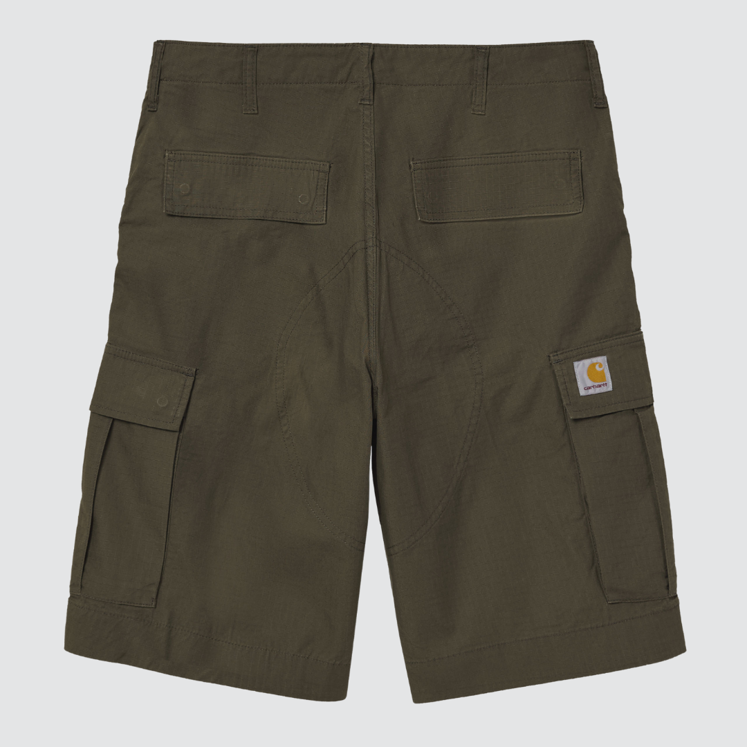 Regular Cargo Short Cypress Rinsed