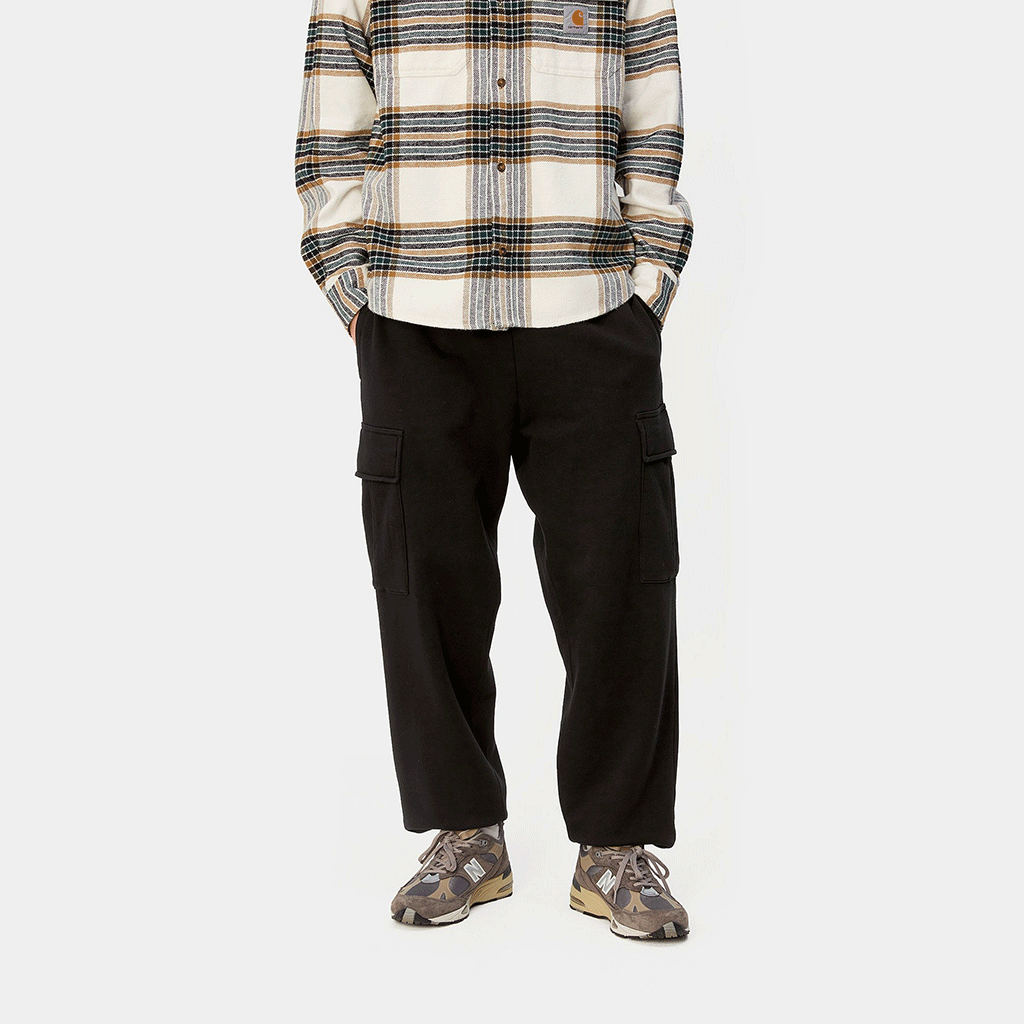 Cargo Sweat Pant Black