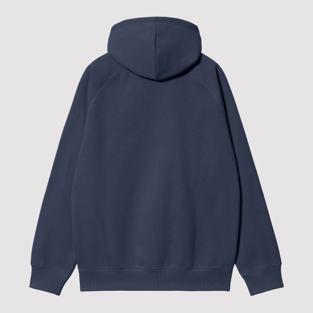 Hooded chase Sweat Blue / Gold