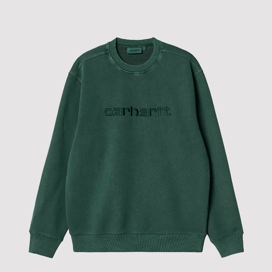 Duster Sweat Discovery Green Garment Dyed