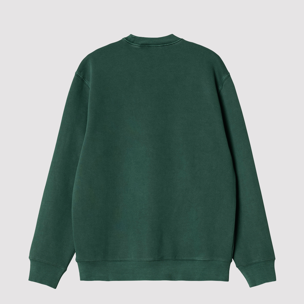 Duster Sweat Discovery Green Garment Dyed