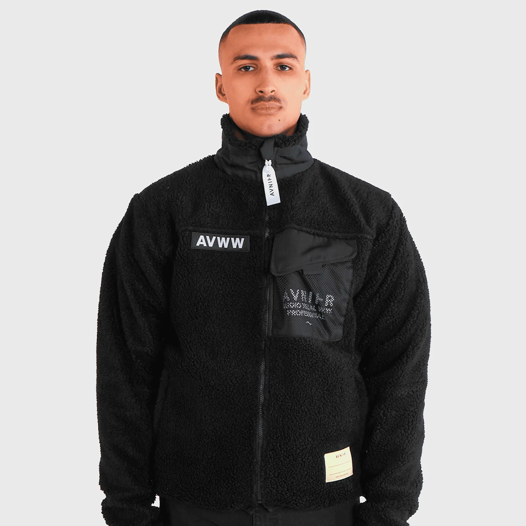 Fleece Jacket Acoustic Black V2