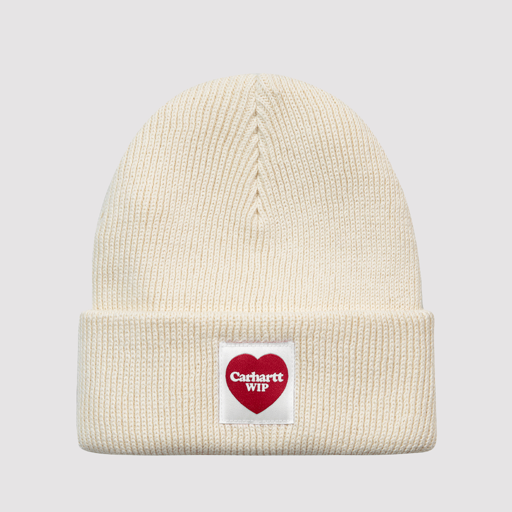 Heart Beanie Natural