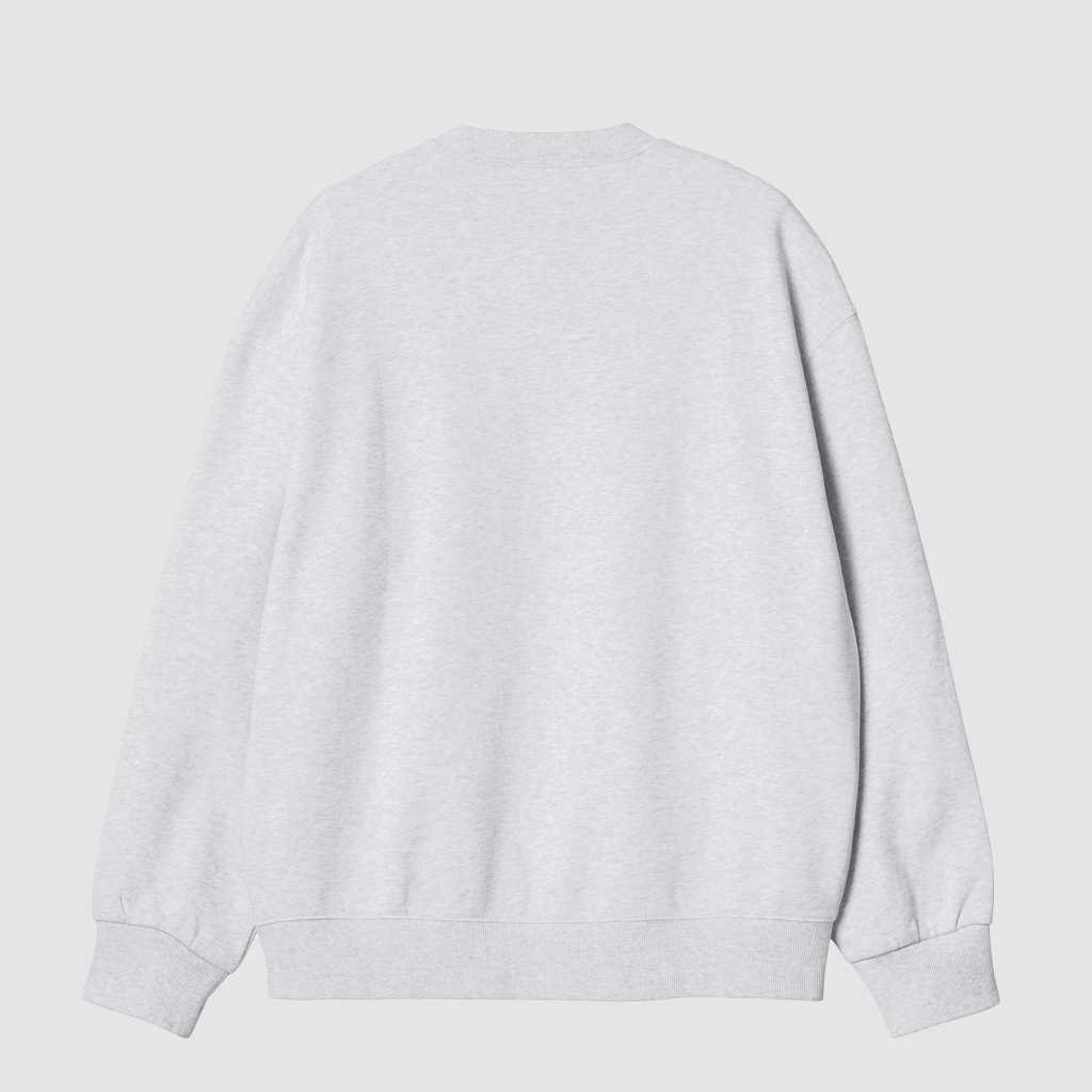 Heart Patch Sweat Ash Heather