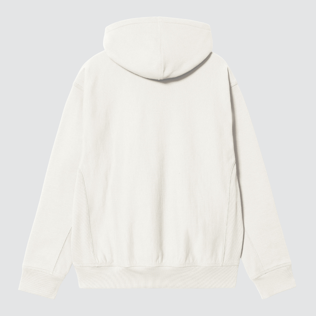 Hooded American Script Sweat Wax