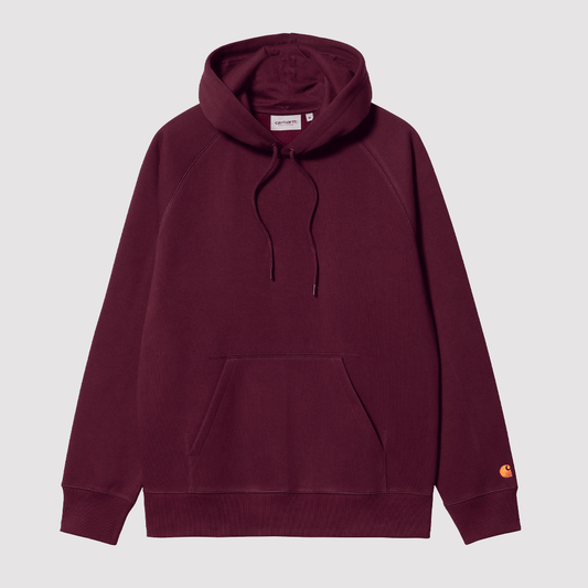 Hooded Chase Sweat Amarone / Gold