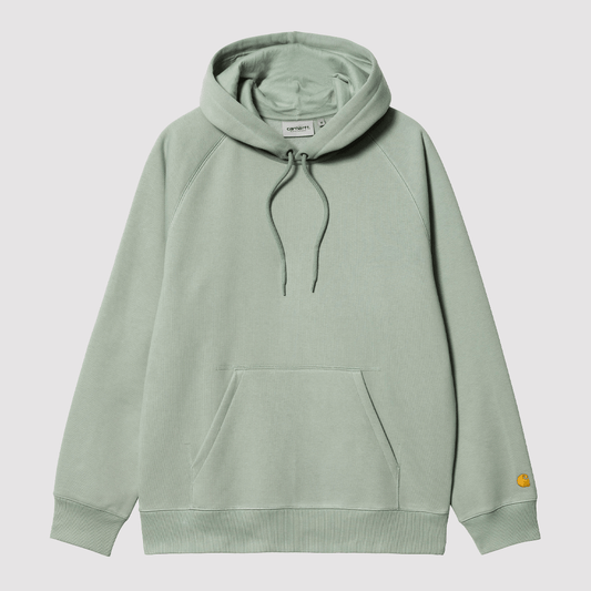 Hooded Chase Sweat Glassy Teal / Gold