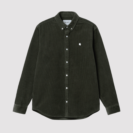 L/S Madison Cord Shirt Plant / Wax