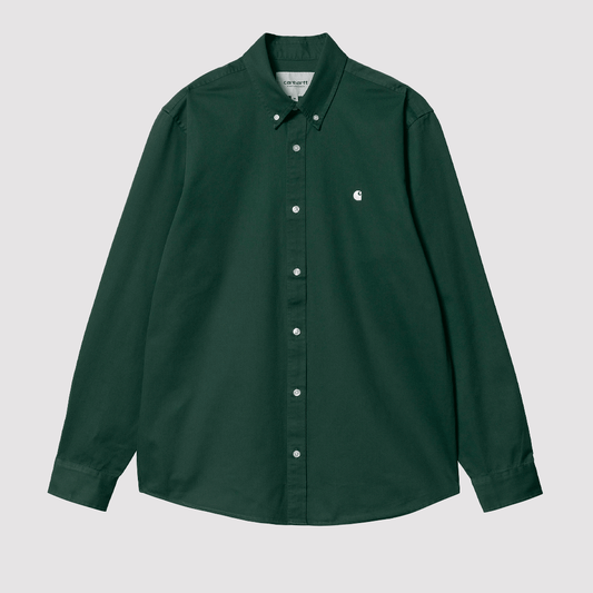 L/S Madison Shirt Discovery Green / Wax