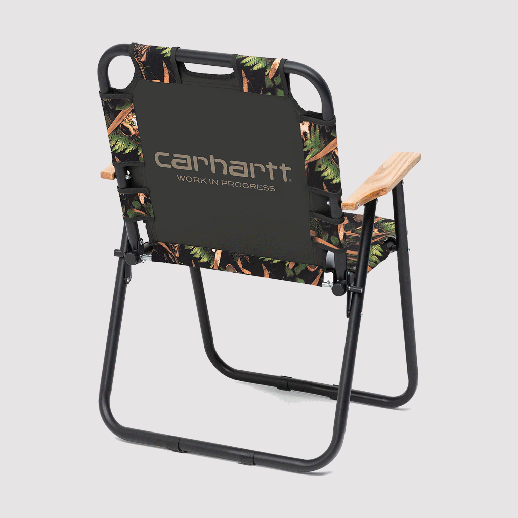 Lumen Folding Chair Print Black