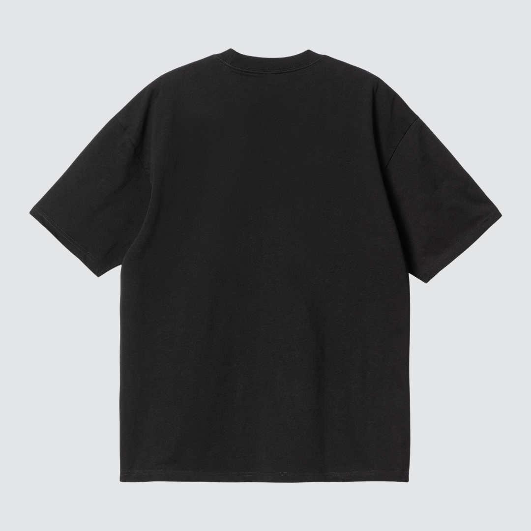 S/S Mist T-Shirt Black / Wax