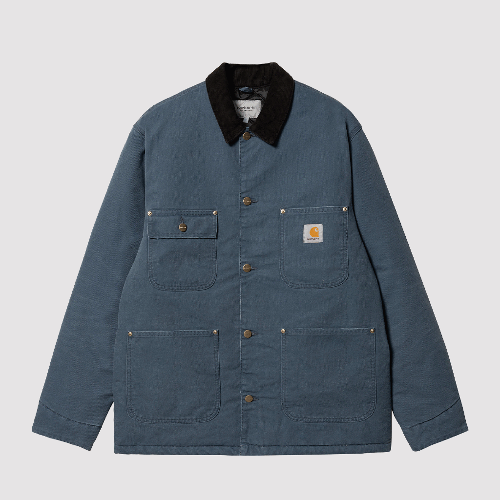 OG Chore Coat Ore / Black Aged Canvas