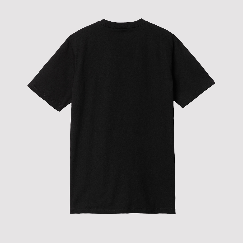 S/S Base T-Shirt Black / White