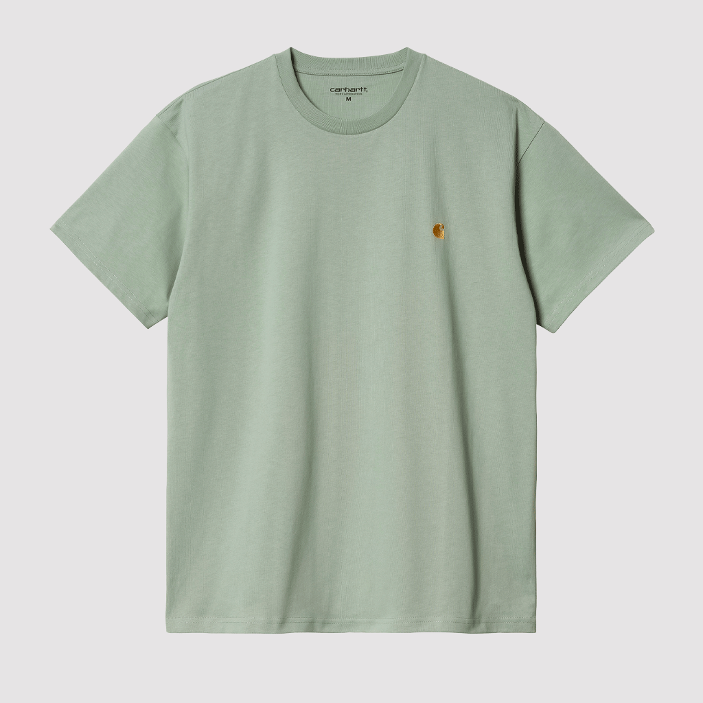 S/S Chase T-Shirt Glassy Teal / Gold