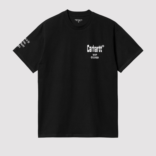 S/S Home T-Shirt Black / White