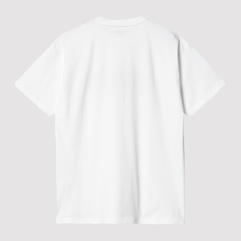 S/S Throw Up T-Shirt White