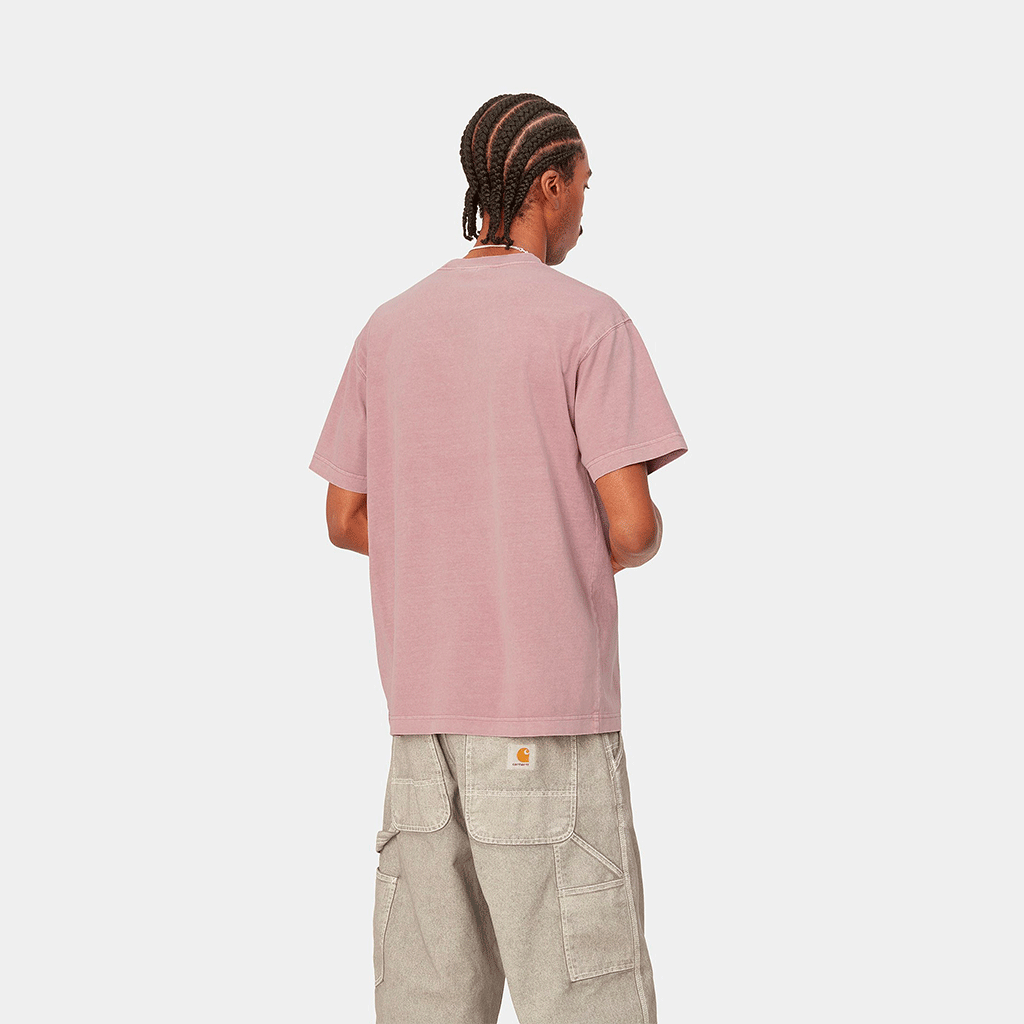 S/S Vista T-Shirt Glassy Pink Pigment Dyed