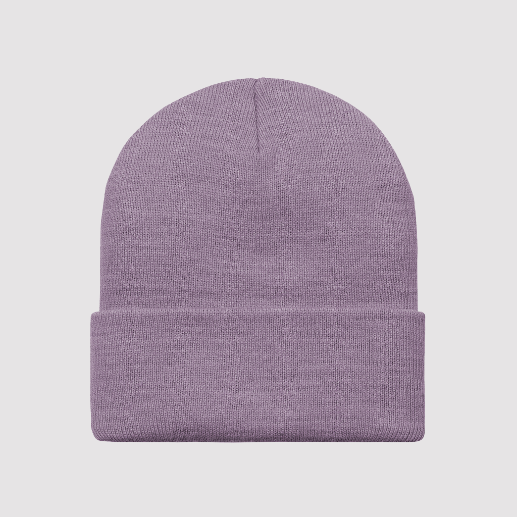 Script Beanie Glassy Purple / Discovery Green