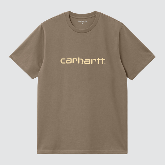 S/S Script T-Shirt Branch / Rattan