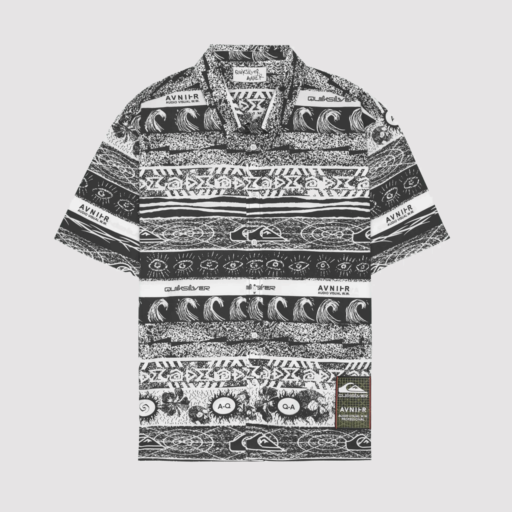 Shirt Source White Noise Avnier Quiksilver