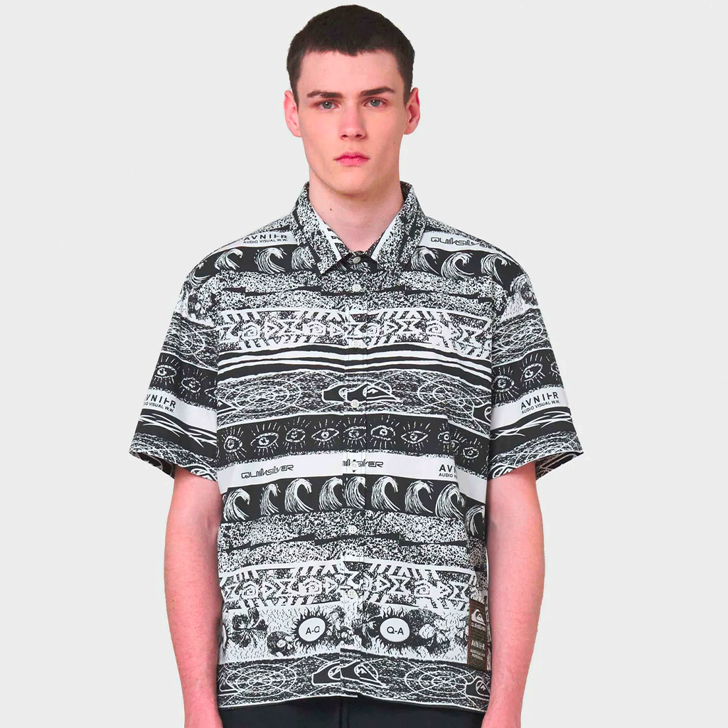 Shirt Source White Noise Avnier Quiksilver