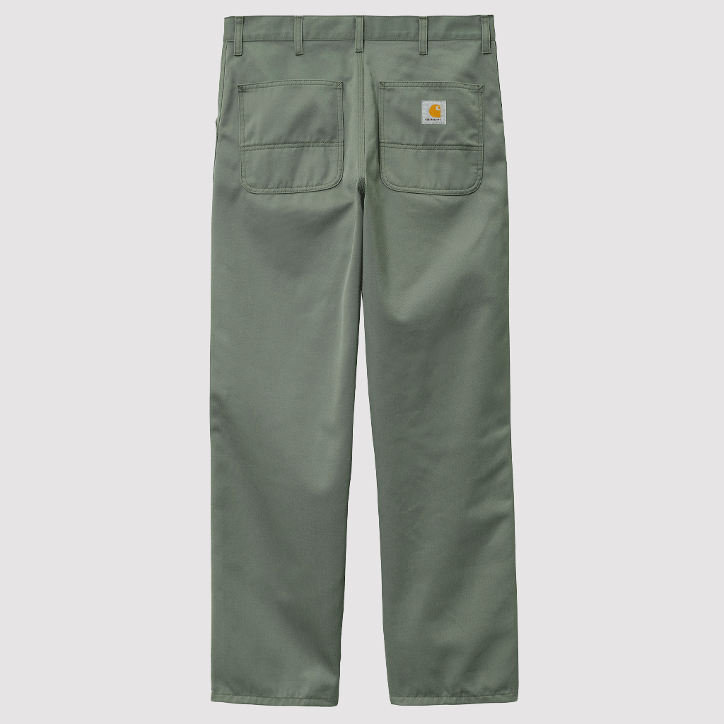 Simple Pant Smoke Green Rinsed