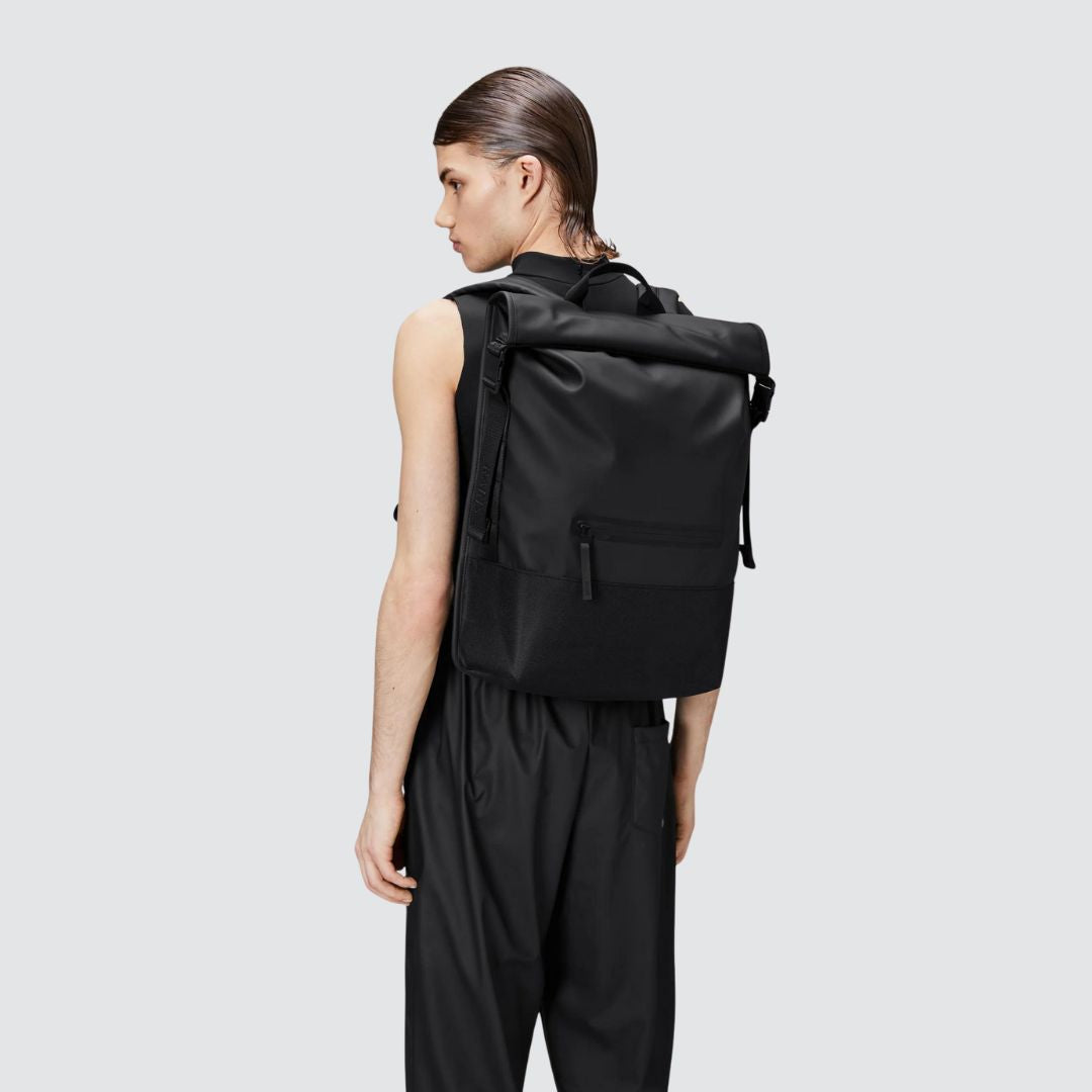 Trail Rolltop Backpack Black