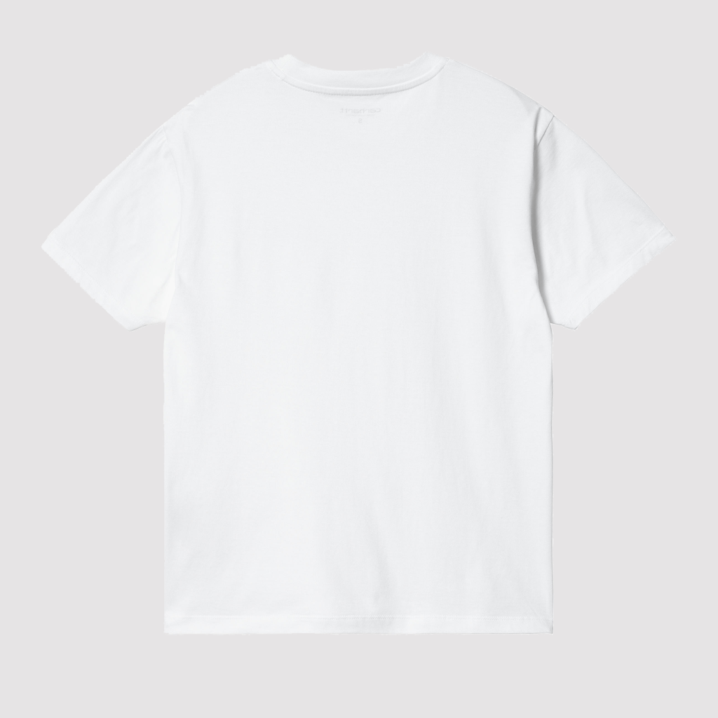 W' S/S Casey T-Shirt White / Silver