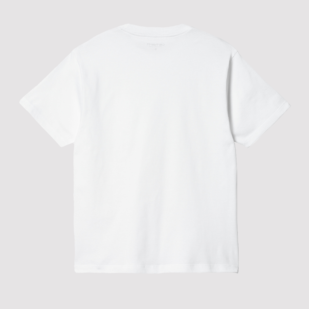 W' S/S Pocket Heart T-Shirt White