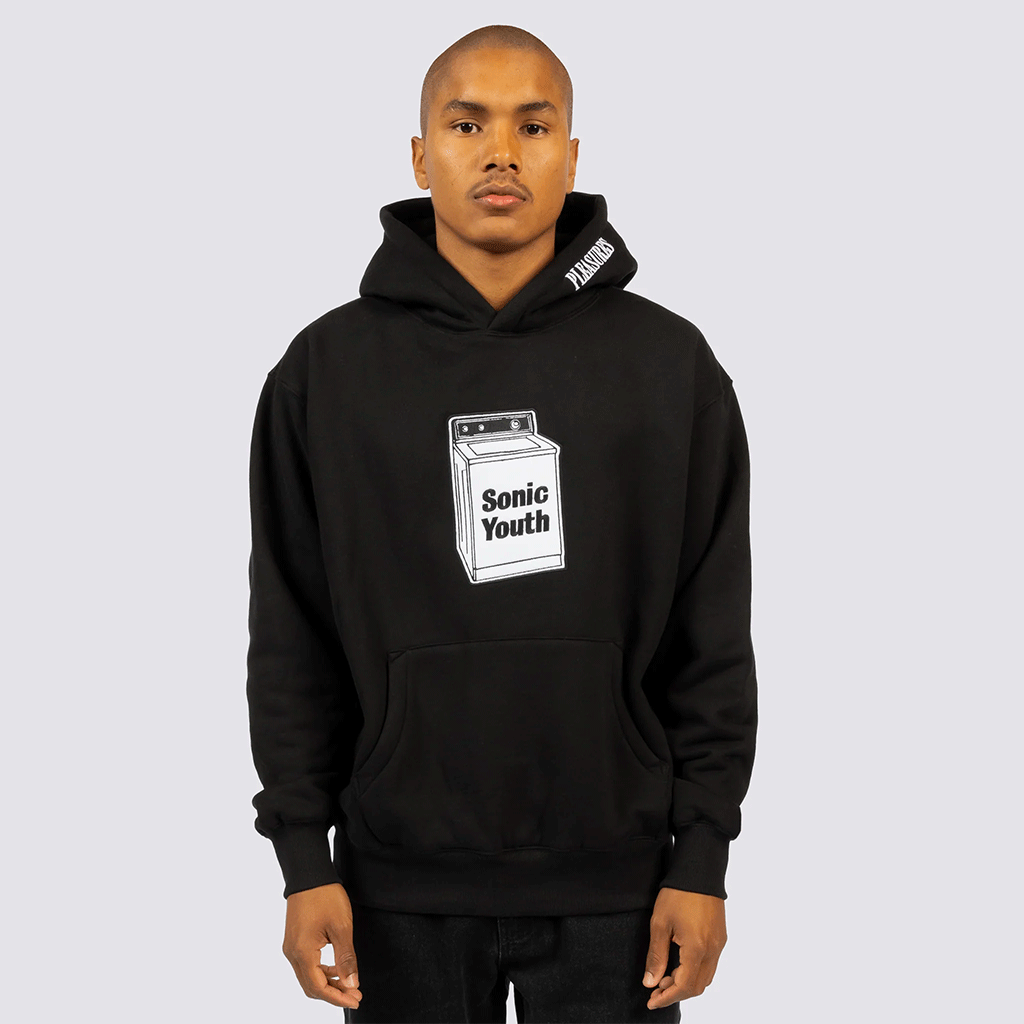 Washing Machine Hoodie Black