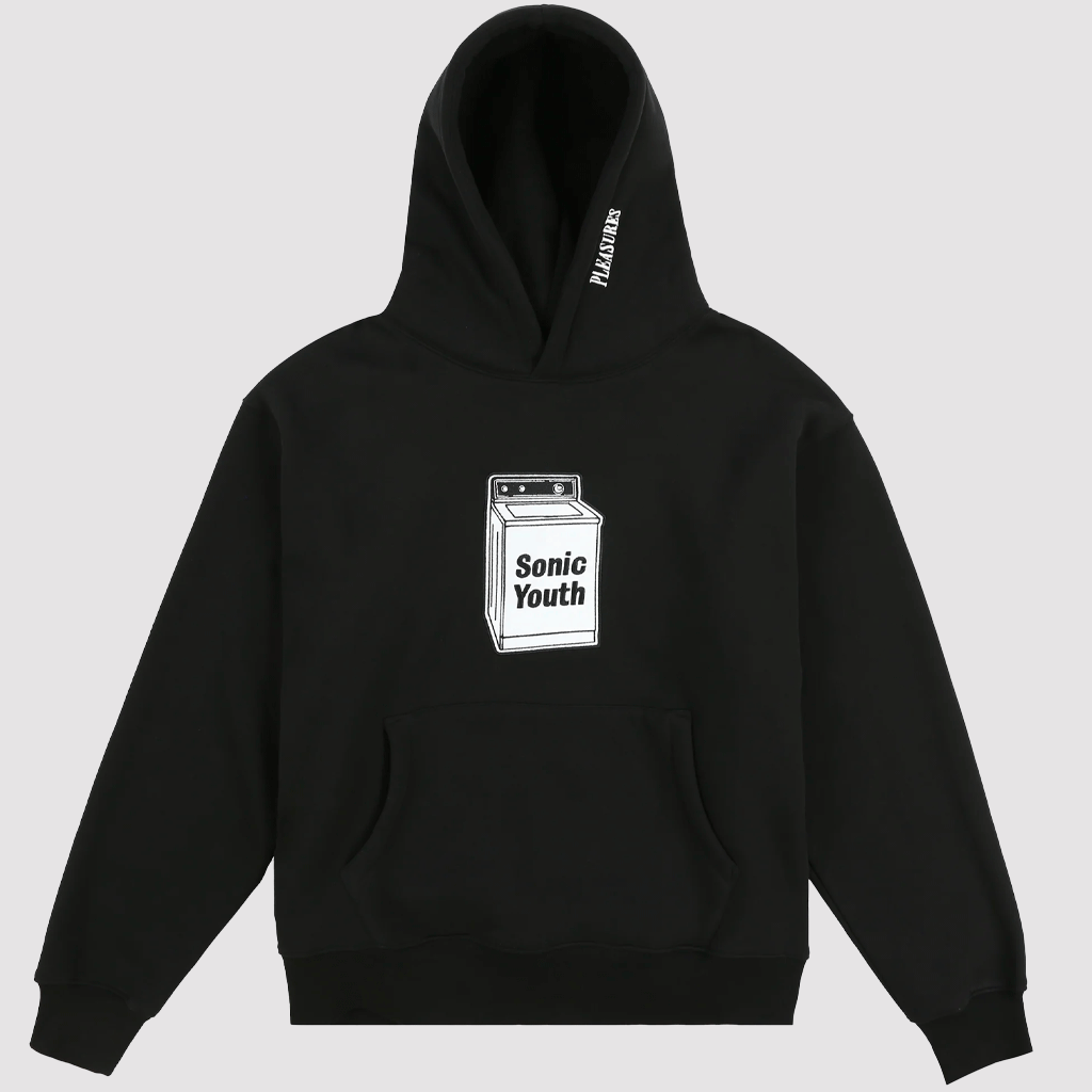 Washing Machine Hoodie Black