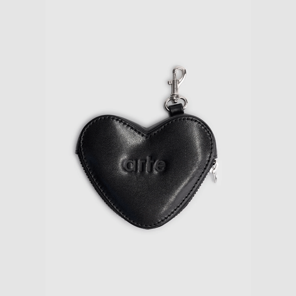Albers Coin Wallet Heart Black
