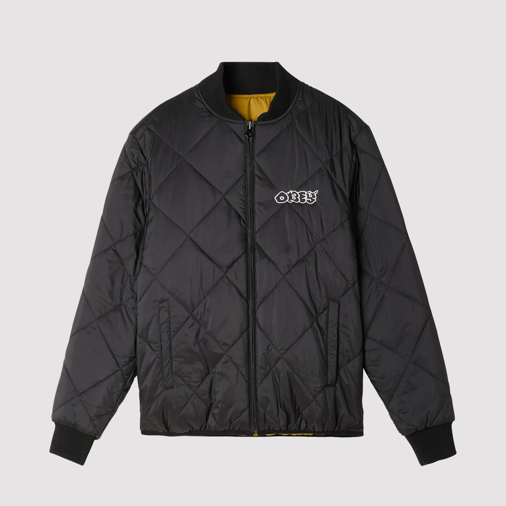 Brux Quilted Jacket Black