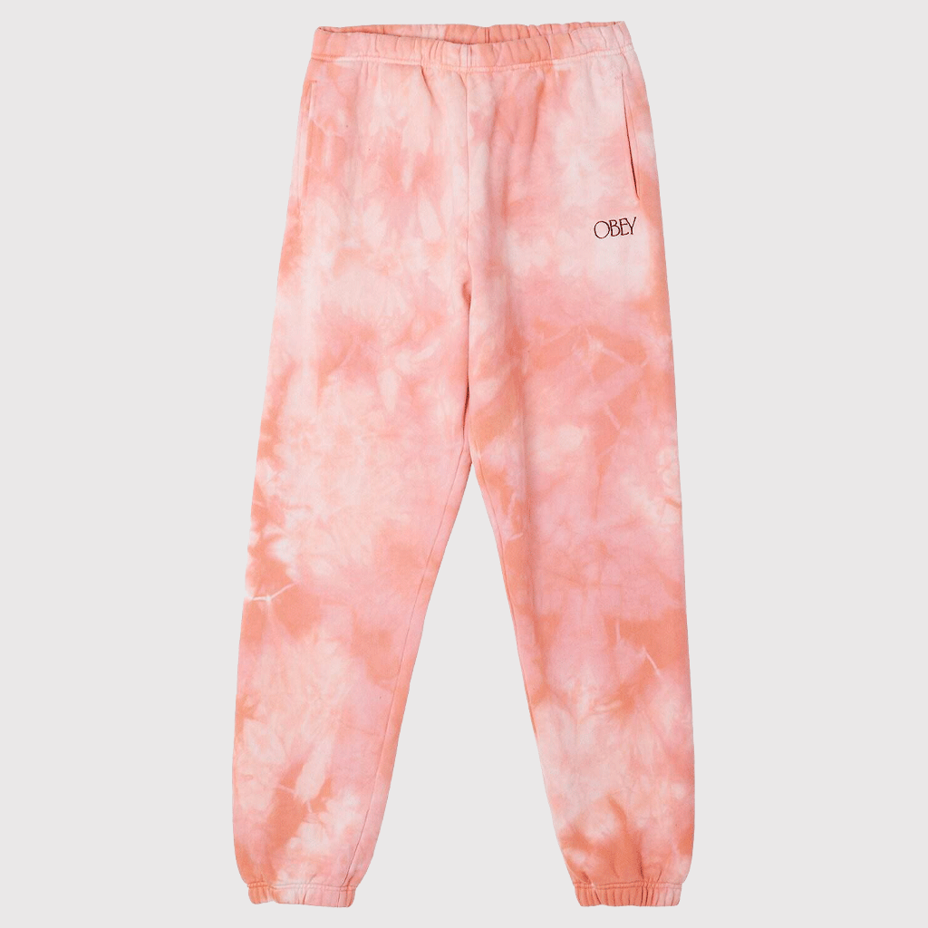 Unlimited Obey Tie Dye Sweatpant Copper Coin