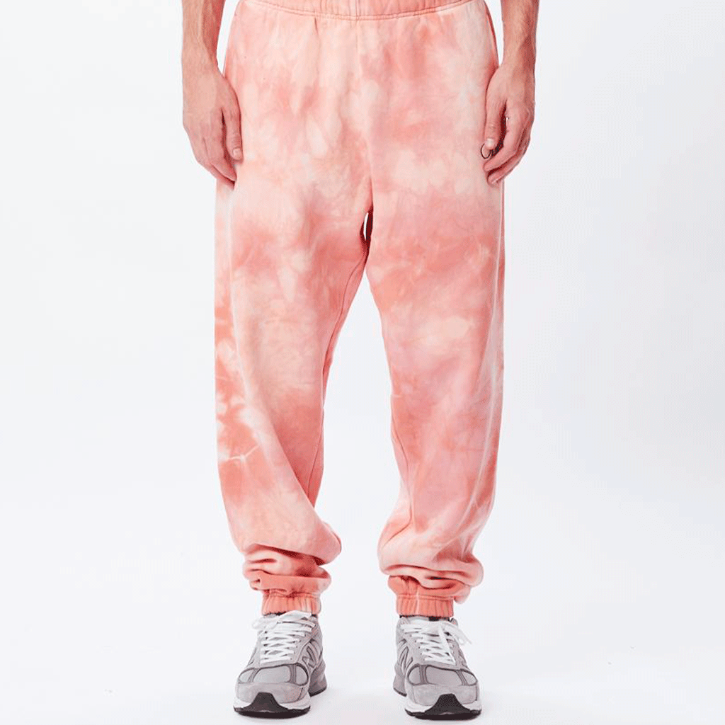Unlimited Obey Tie Dye Sweatpant Copper Coin