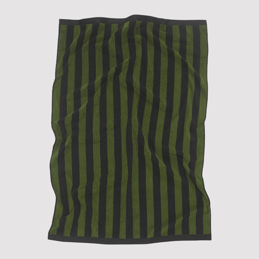 Green Stripe Towel