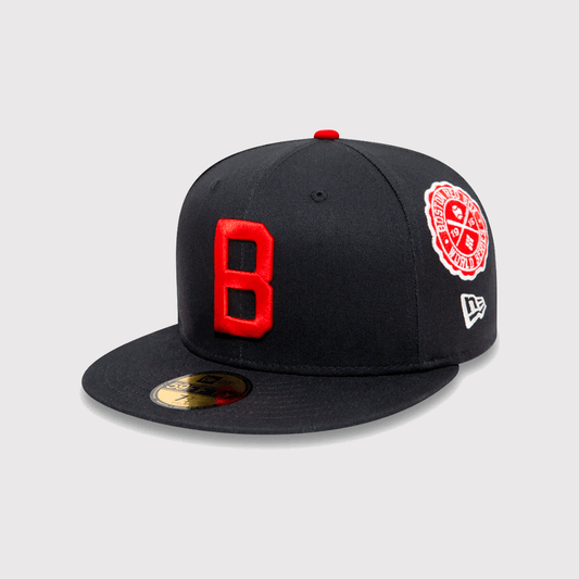 Patch 59FIFTY Boston Red Sox Cooperstown Navy