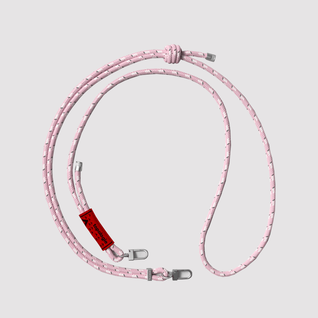 Topologie 6.0mm Rope Strap Blush Reflective
