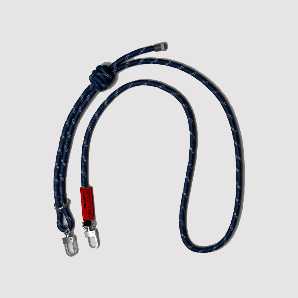 Topologie 8.0mm Rope Strap Navy Reflective