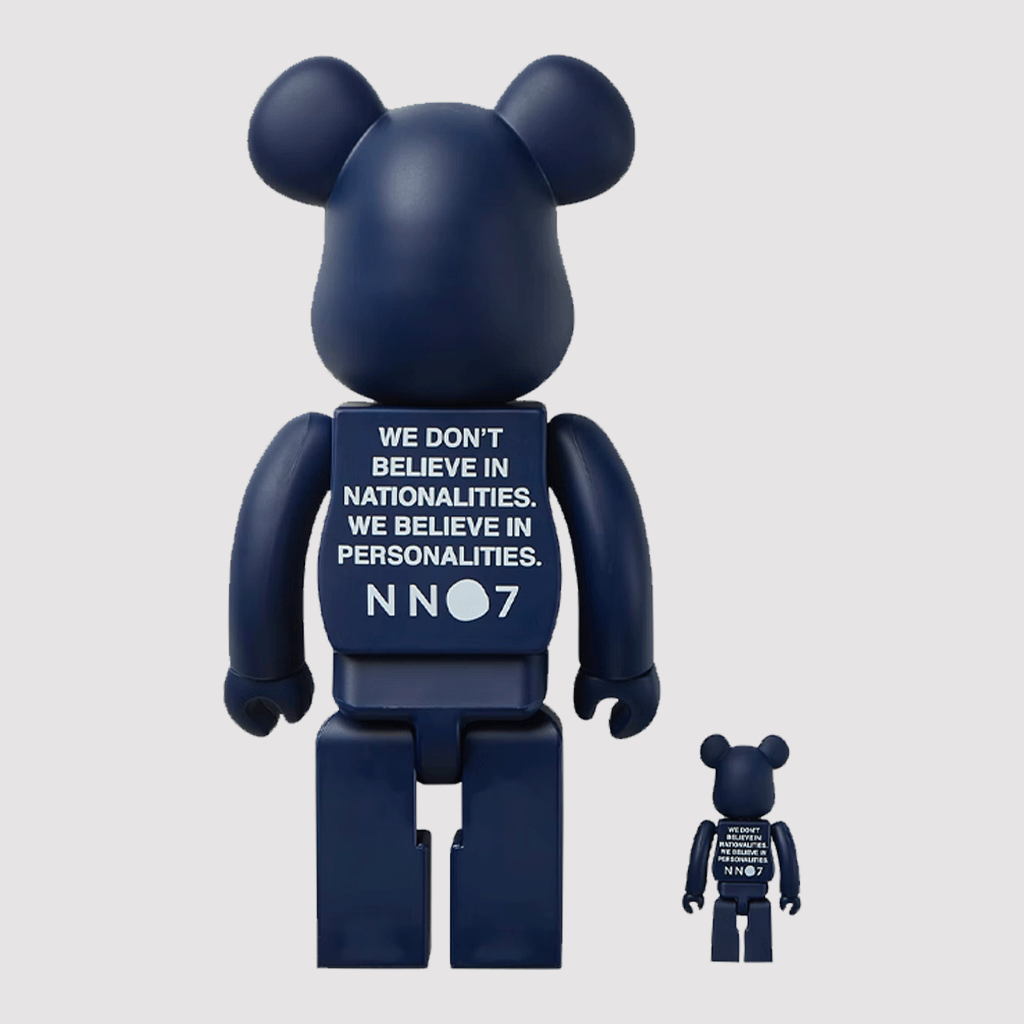 NN07 x Bearbrick Navy Blue