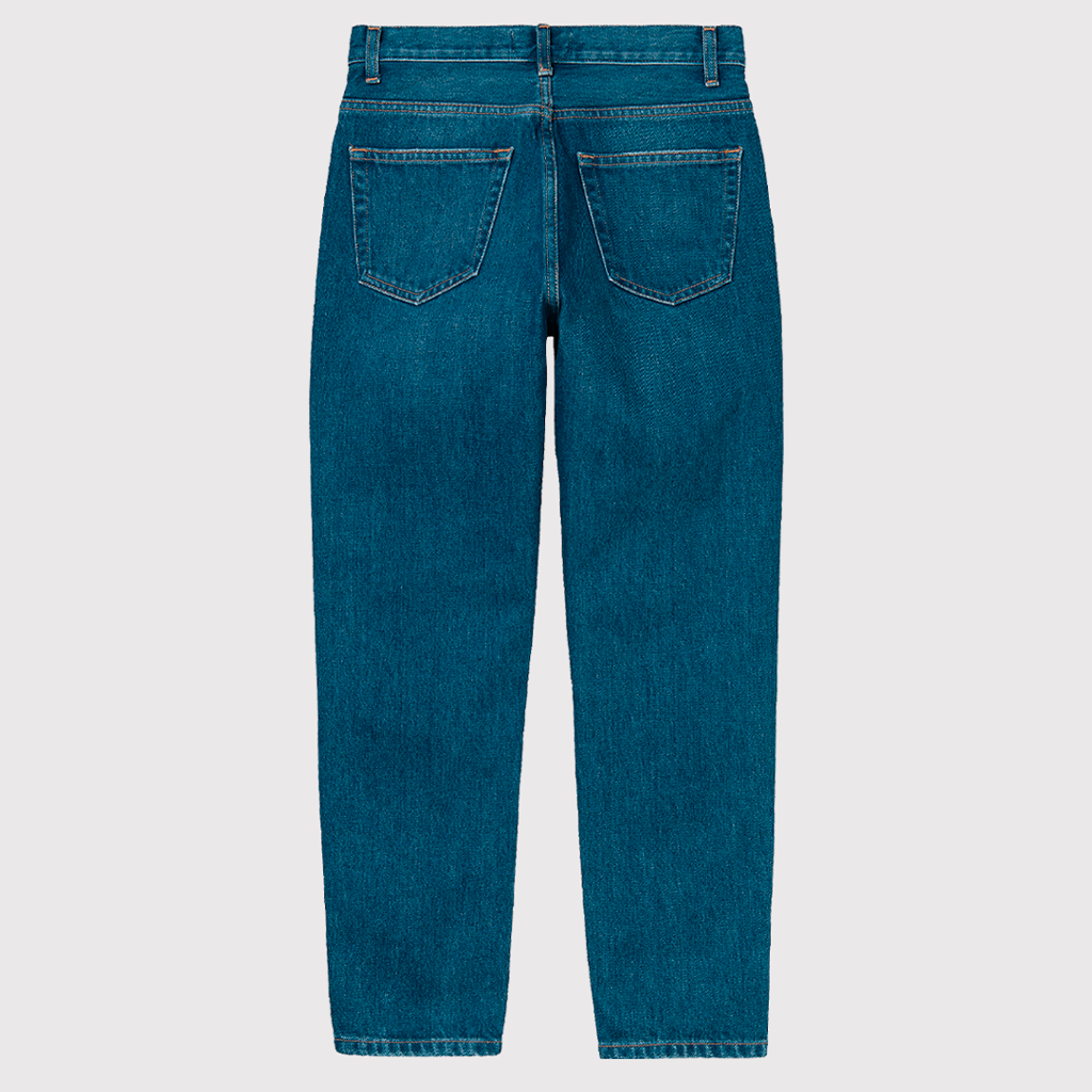 W' Page Carrot Ankle Pant Blue Dark Stone Washed