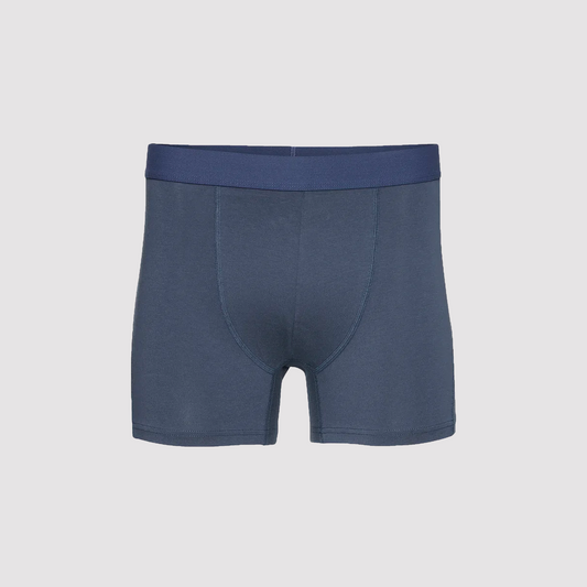 Classic Organic Boxer Briefs Petrol Blue
