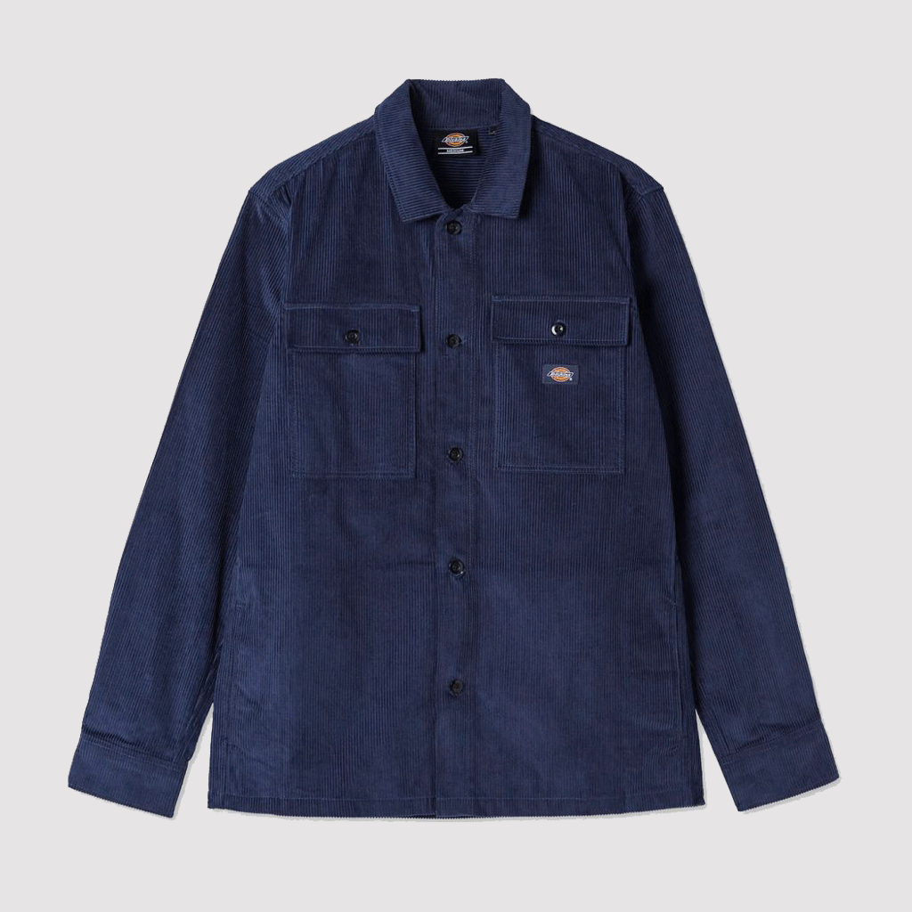 Higginson Shirt LS Navy Blue