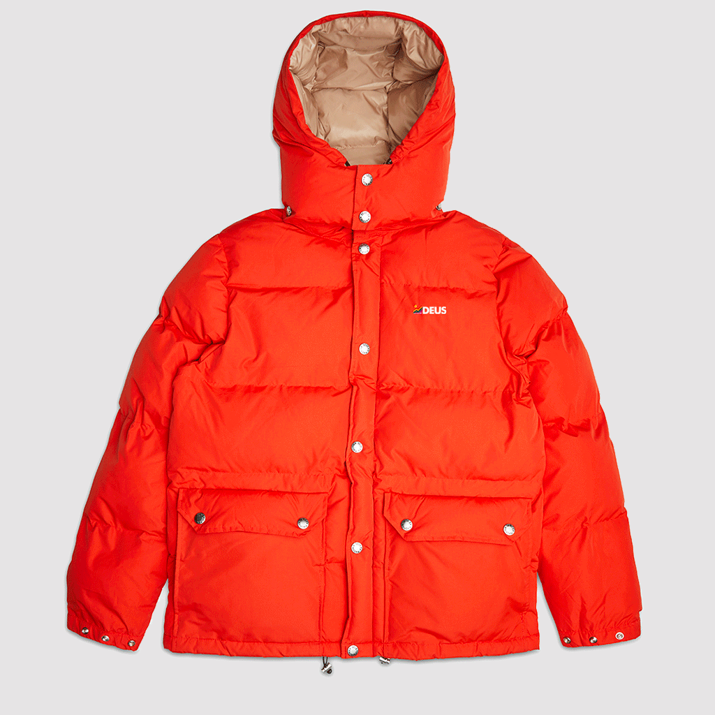 Summit Puffer Jacket Red Clay