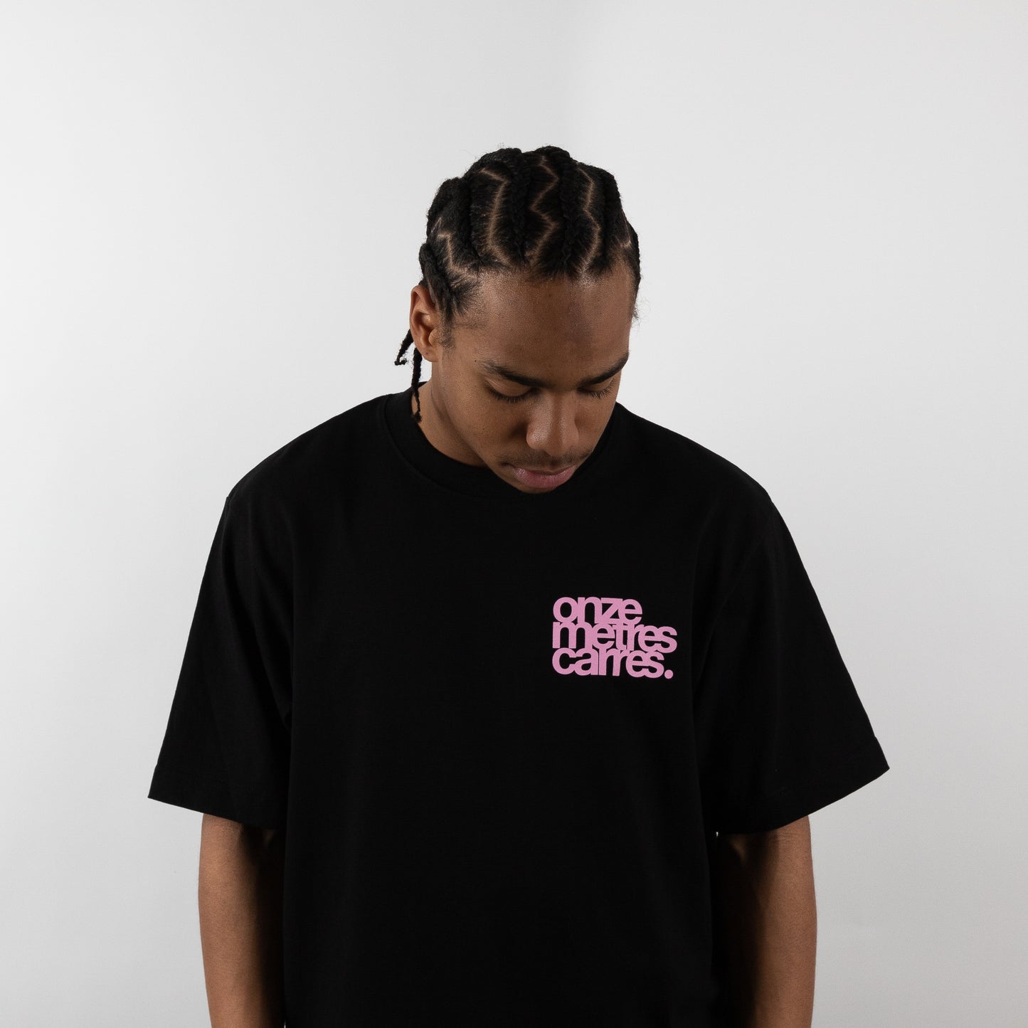 / Pink Black Renouveau T-Shirt – Flower
